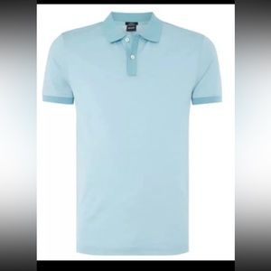 Hugo Boss Men’s Phillipson 27 Polo Shirt Slim Fit Cotton Size Xl Black Label NWT